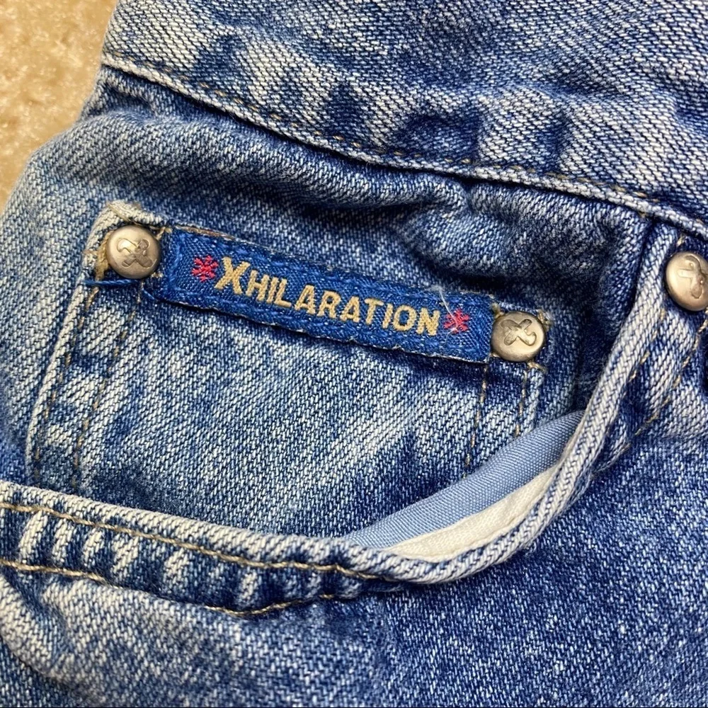 Vintage Xhilaration Jean Shorts Size Large 10/12